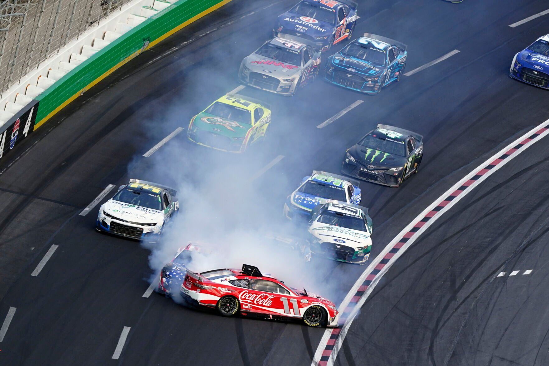 APTOPIX NASCAR Atlanta Auto Racing